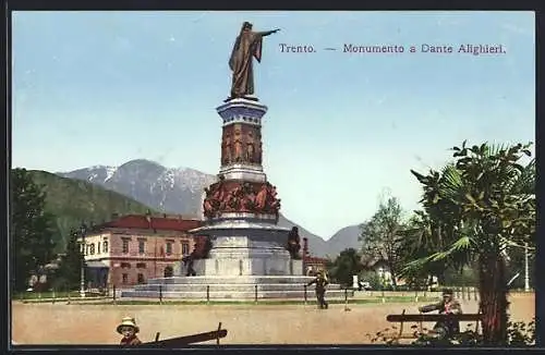 AK Trento, Monumento a Dante Alighieri