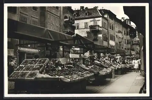 AK Bozen /Bolzano, Piazza delle Erbe