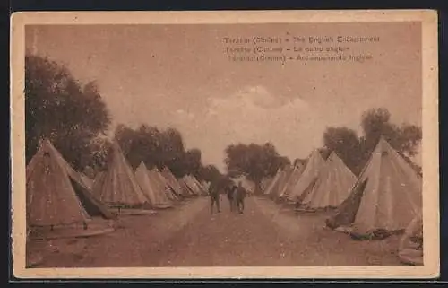 AK Taranto, Cimino, The English Encampment, Tents