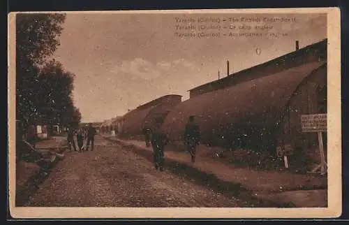 AK Taranto, Cimino, The English Encampment, Barracks