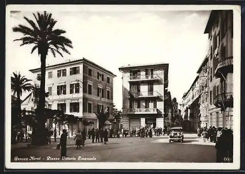 AK Genova, Nervi, Piazza Vittorio Emanuele