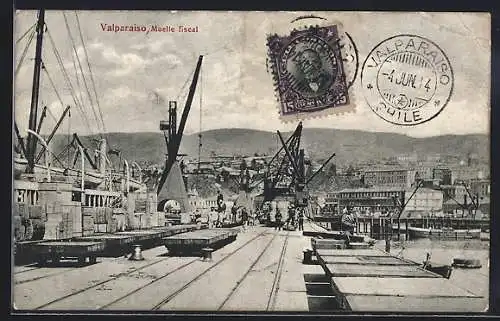 AK Valparaiso, Muelle fiscal