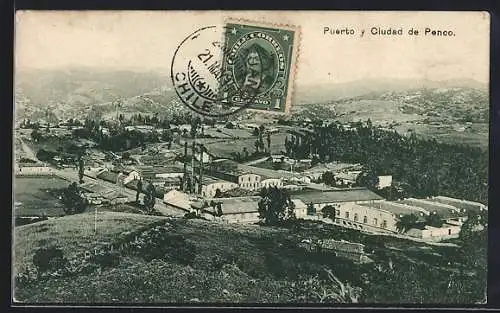 AK Penco, Puerto y Ciudad