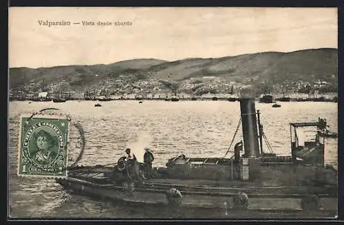 AK Valparaiso, Vista desde abordo
