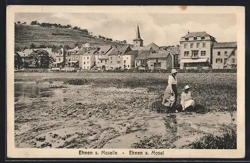 AK Ehnen s. Moselle, Hotel de la Moselle