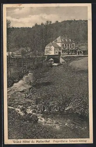 AK Mullerthal, Grand Hôtel, Propriétaire Schank-Weber