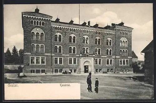 AK Goslar, Hauptgebäude der Kaserne