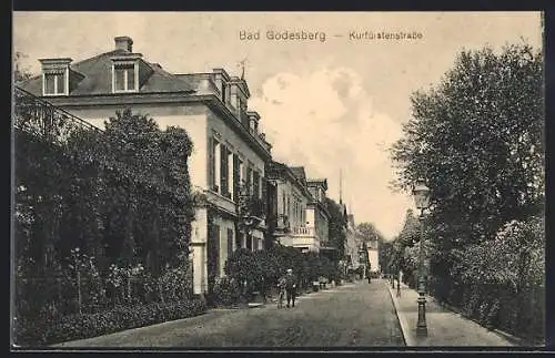 AK Bad Godesberg, Kurfürstenstrasse