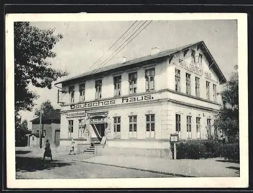 AK Altenbruch /Niederelbe, Hotel Deutsches Haus