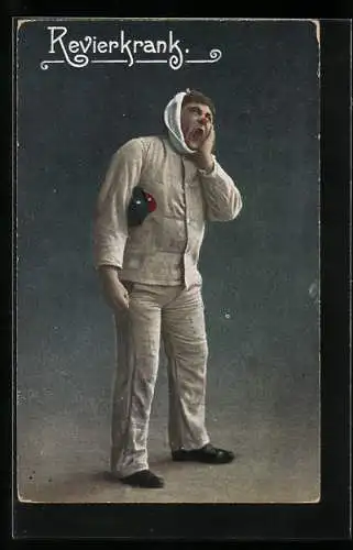 AK Revierkrank, Soldat mit Zahnschmerzen
