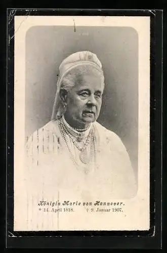 AK Königin Marie von Hannover