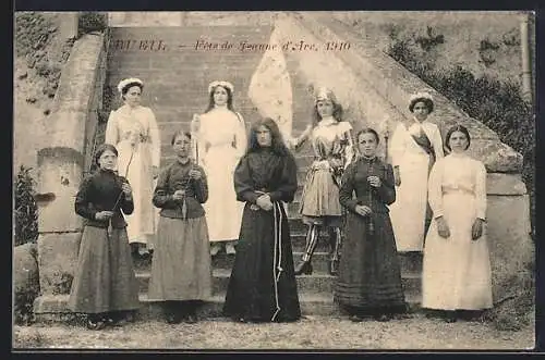 AK Bueil, Fête de Jeanne d`Arc 1910