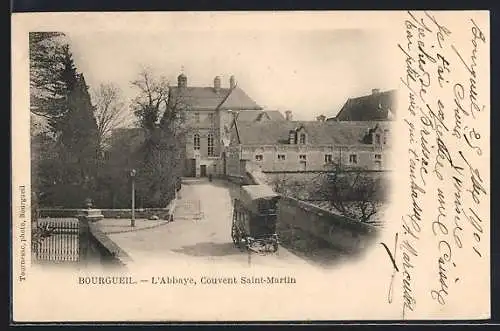 AK Bourgueil /I.-et-L., L`Abbaye, Couvent Saint-Martin