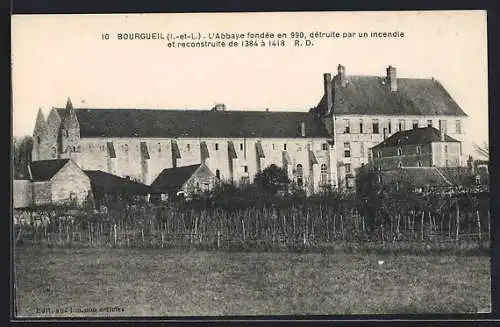 AK Bourgueil /I.-et-L., L`Abbaye fondée en 990