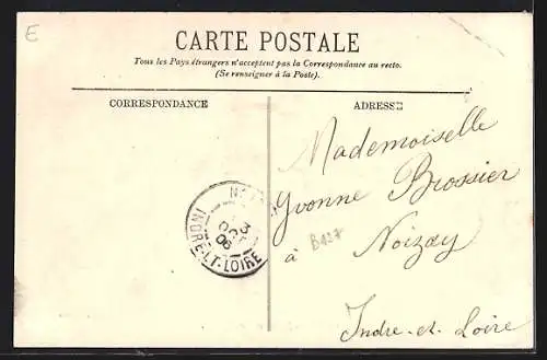 AK La Croix /I.-et-L., Eglise et Presbytère