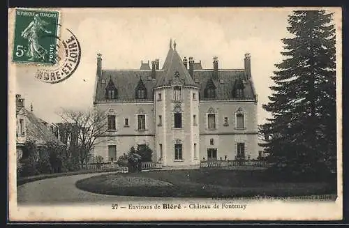 AK Bléré /I.-et-L., Chateau de Fontenay