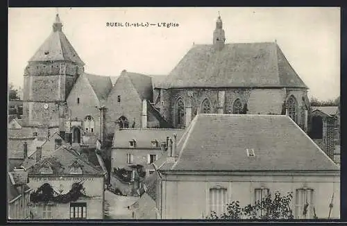 AK Bueil /I.-et-L., L`Église