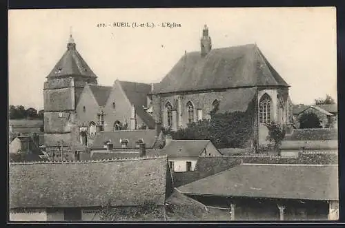 AK Bueil /I.-et-L., L`Eglise