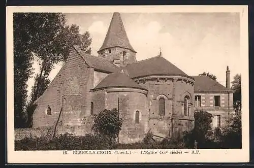 AK Bléré-la-Croix /I.-et-L., L`Eglise