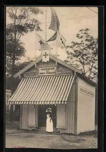 AK Association des Dames Francaises, Rot Kreuz-Schwester