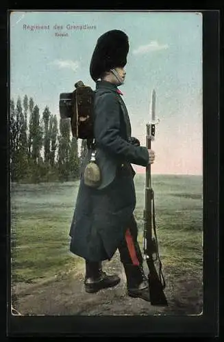 AK Regiment des Grenadiers, Soldat