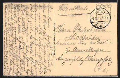 AK Köln-Marienburg, Villa im Bayenthalgürtel 23