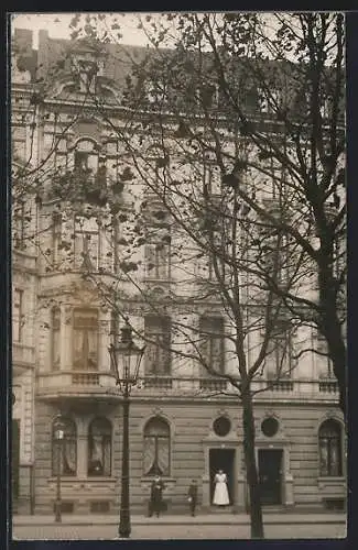 Foto-AK Köln-Neustadt, Haus in der Beethovenstr. 31, 1910