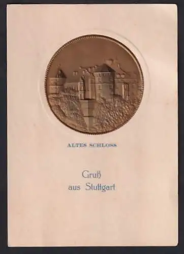 Blech-AK Stuttgart, Altes Schloss