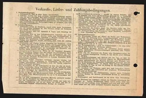 Rechnung Stuttgart-Ravensburg 1928, Verlags. und Druckereigeselschaft mbH, Das Geschäftshaus