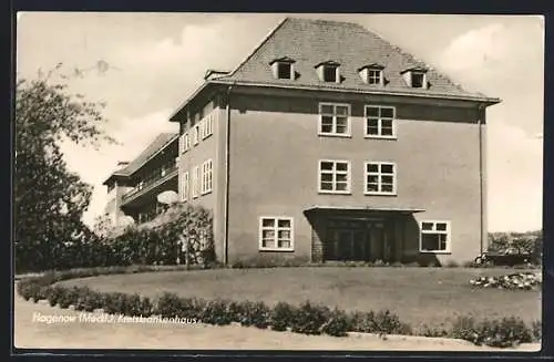AK Hagenow /Meckl., Kreiskrankenhaus, Eingang