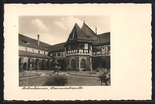 AK Bebenhausen, Blick auf die Brunnenkapelle