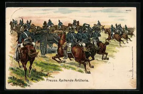 AK Preussische Reitende Artillerie