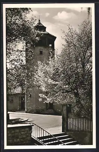 AK Schwenningen / Neckar, an der Pauluskirche