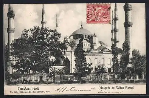 AK Constantinople, Mosquée du Sultan Ahmed