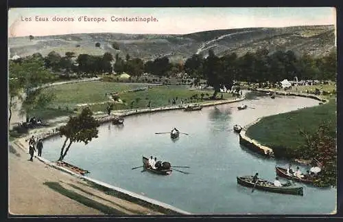 AK Constantinople, Les Eaux douces d`Europe