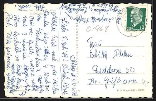 AK Senftenberg /Niederlausitz, HO-Geschäft am Steindamm