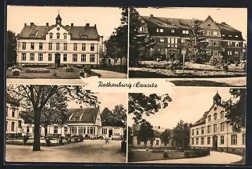 AK Rothenburg /Lausitz, Martin-Ulbrich-Haus, Heilstätte der Inneren Mission