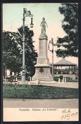 AK Tucumán, Estatua La Libertad