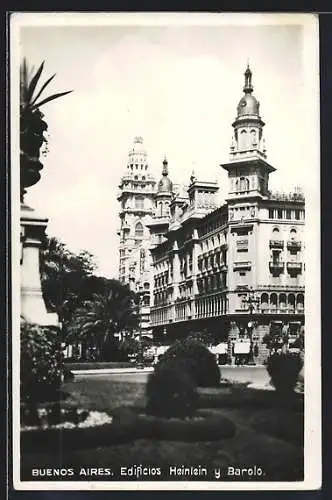 AK Buenos Aires, Edificios Heinlein y Barolo