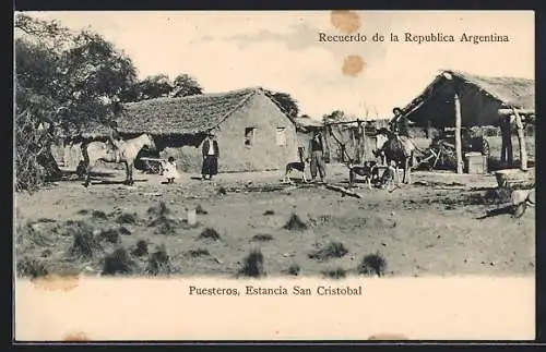 AK San Cristobal, Puesteros, Estancia