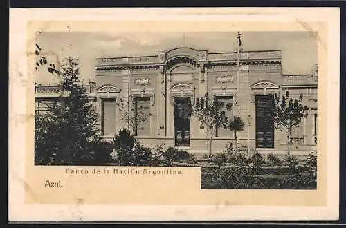 AK Azul, Banco de la Nación Argentina