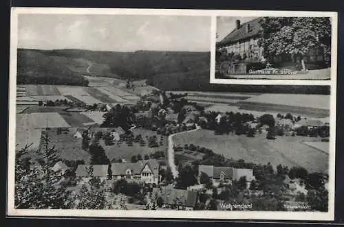 AK Wahrendal über Hameln, Gasthaus und Kolonialarenhandlung Fr. Strüver