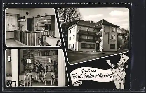 AK Bad Sooden-Allendorf, Café Restaurant Central, Bes. Kurt Escher, Haintor 3