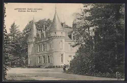 AK Autrèche /Indre-et-Loire, Chateau des Hayes