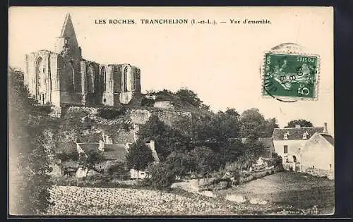 AK Avon /Indre-et-Loire, Les Roches, Tranchelion, Vue d`ensemble