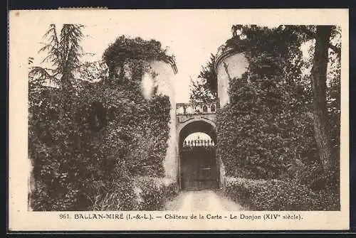 AK Ballan-Miré /Indre-et-Loire, Chateau de la Carte, Le Donjon