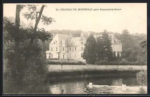 AK Beaumont-la-Ronce, Château de Montifray
