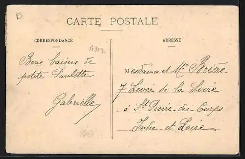 AK Artannes /Indre-et-Loire, Vue generale