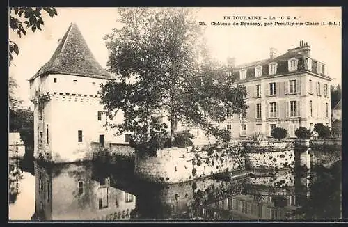 AK Preuilly-sur-Claise /Indre-et-Loire, Chateau de Boussay, En Touraine