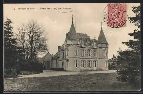 AK Autrèche /I.-et-L., Chateau des Haies